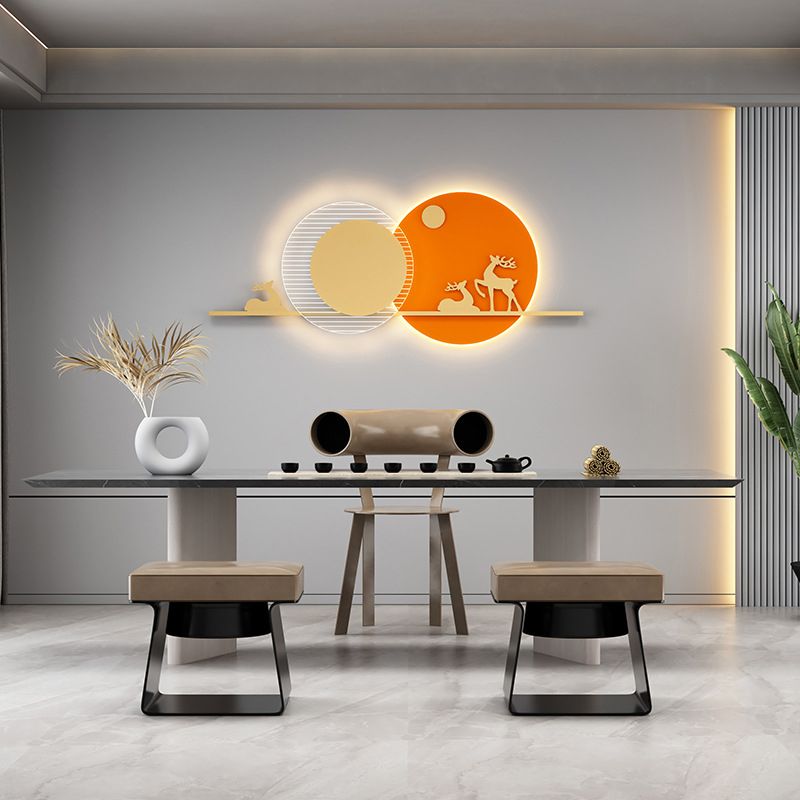 Modern Style Metallic Wall Light Creative LED Wall Light Sconce for Bedroom
