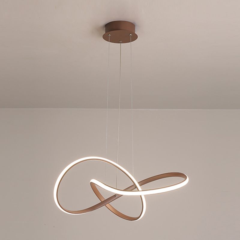 Hedendaags aluminium hanger licht lineair plafondlicht voor eetkamer