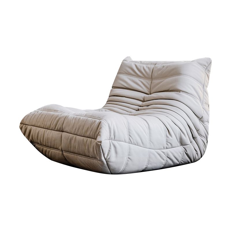 Nordic Style No Armrest Cushioned Back with a Cushioned Cushion Filled Parsons Chair