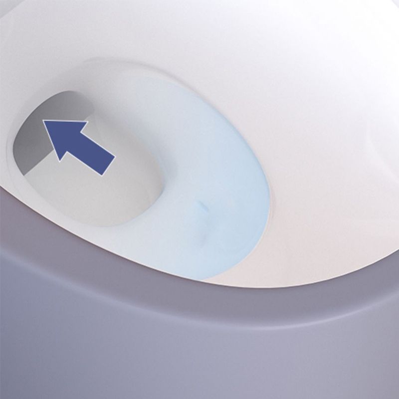 One Piece Toilet Modern Urine Toilet Floor Mounted Porcelain Toilet Bowl