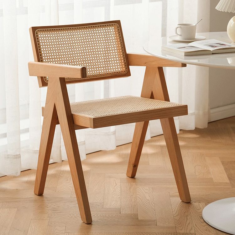 Solid Wood Dining Chairs Modern Style Dining Chairs for Dining Room