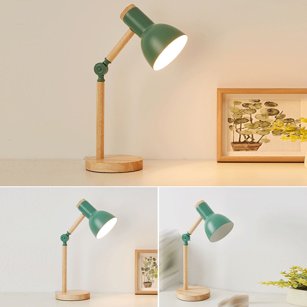 Lámpara de mesa ligera del metal 1 de la iluminación de la tabla de la forma del tambor del estilo moderno para el dormitorio