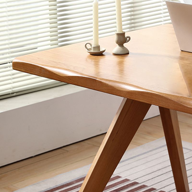Brown 4 Legs Dining Room Dinner Kitchen Table Modern Dining Room Table