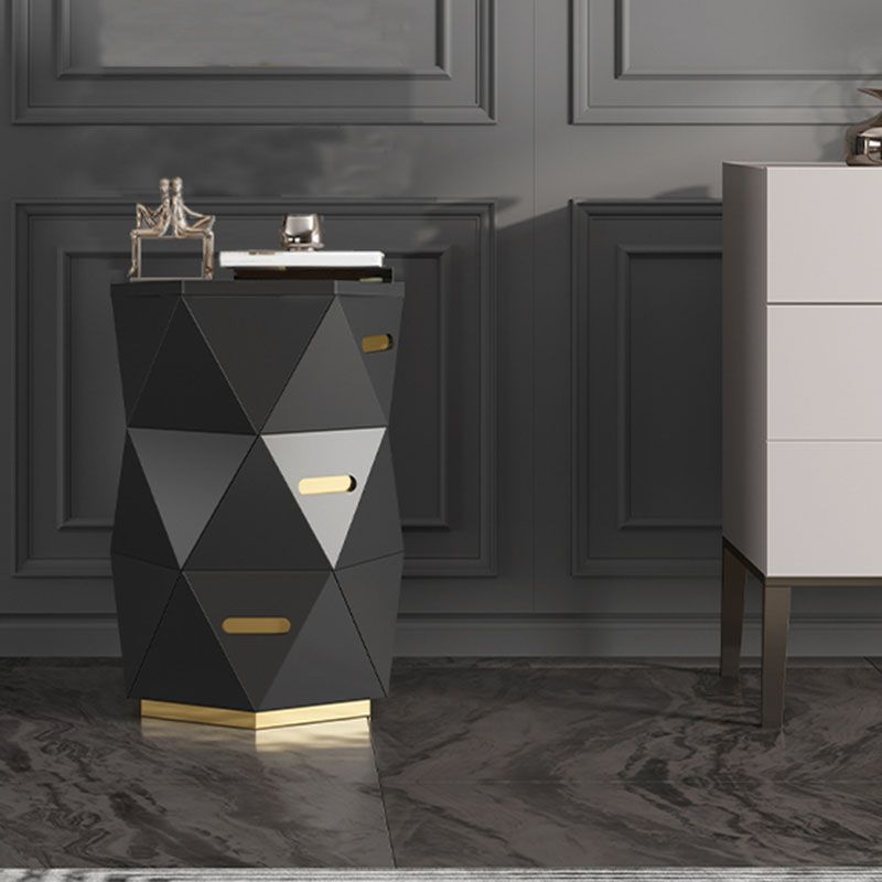 17.55-inch Width Glam Dresser 3 Drawers Storage Chest Dresser