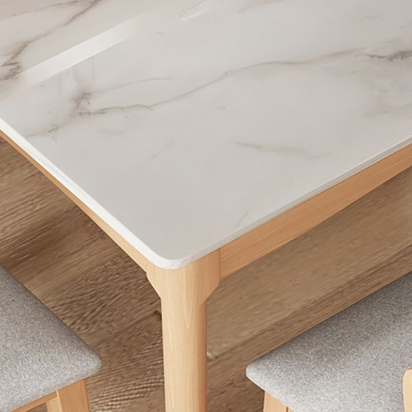 Simplicity Style Dining Site Table Rectangle Furniture for Home