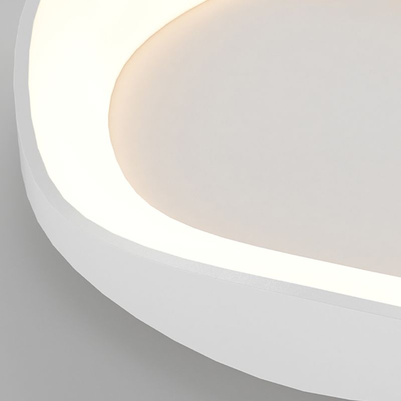Metal Ceiling Light Fixture Nordic Style LED Flush Mount for Bedroom