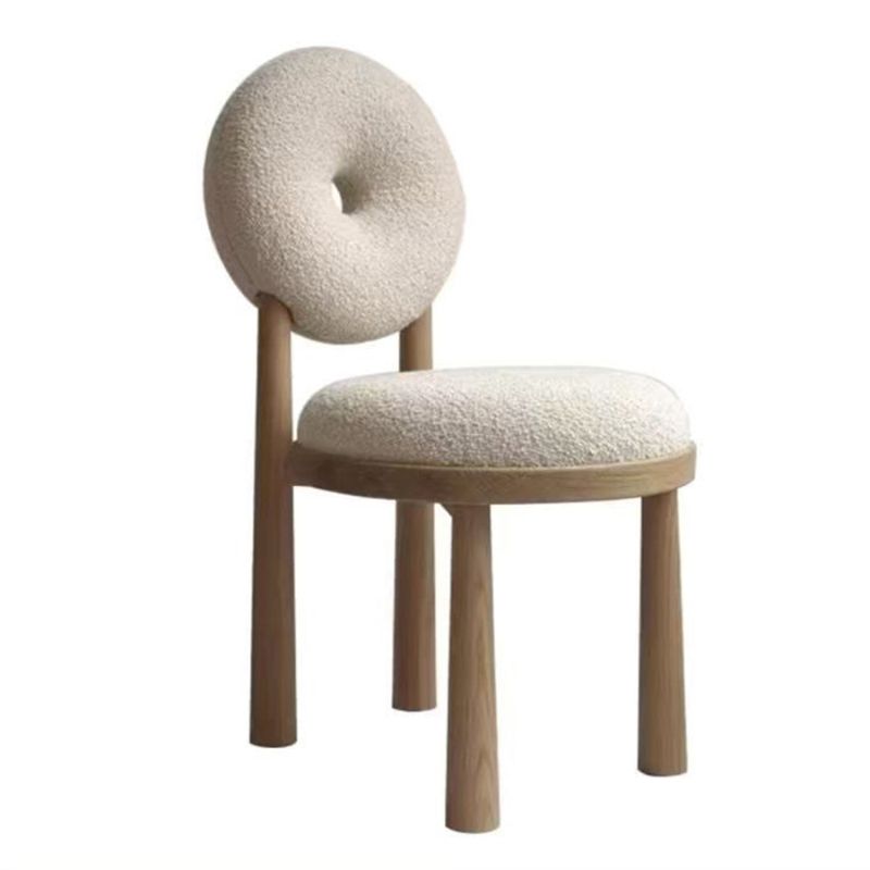 Upholstered Side Chair Modern Style King Louis Back Side Chair