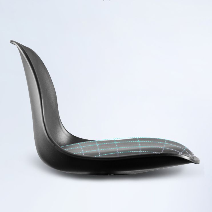 Metal Contemporary Kitchen Dining Room Armless Stool Adjustable Height Barstool