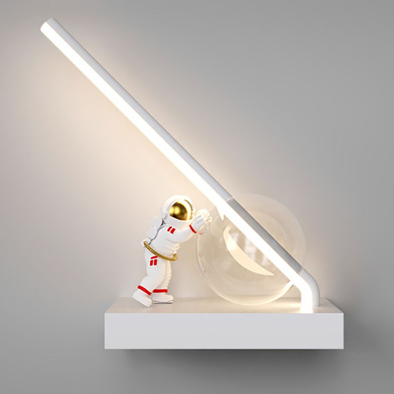 Prontofondo per bambini Sconcetto Creative Astronauta LED Monte Montaggio Luce