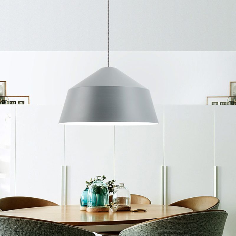 Intint -Scheune hängende Licht mit verstellbarem Kabel 1 Leichte nordische metallische Anhängerlampe für Hotel