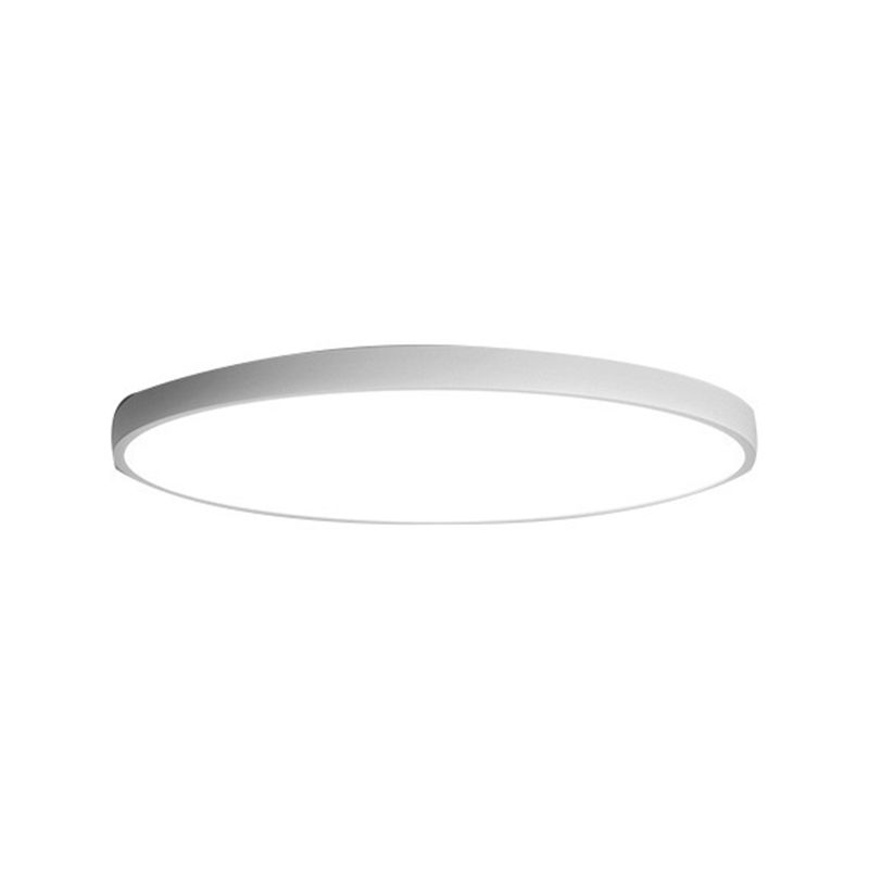 LED Flush Mount Lighting Post Modern White Ceiling Light for Foyer