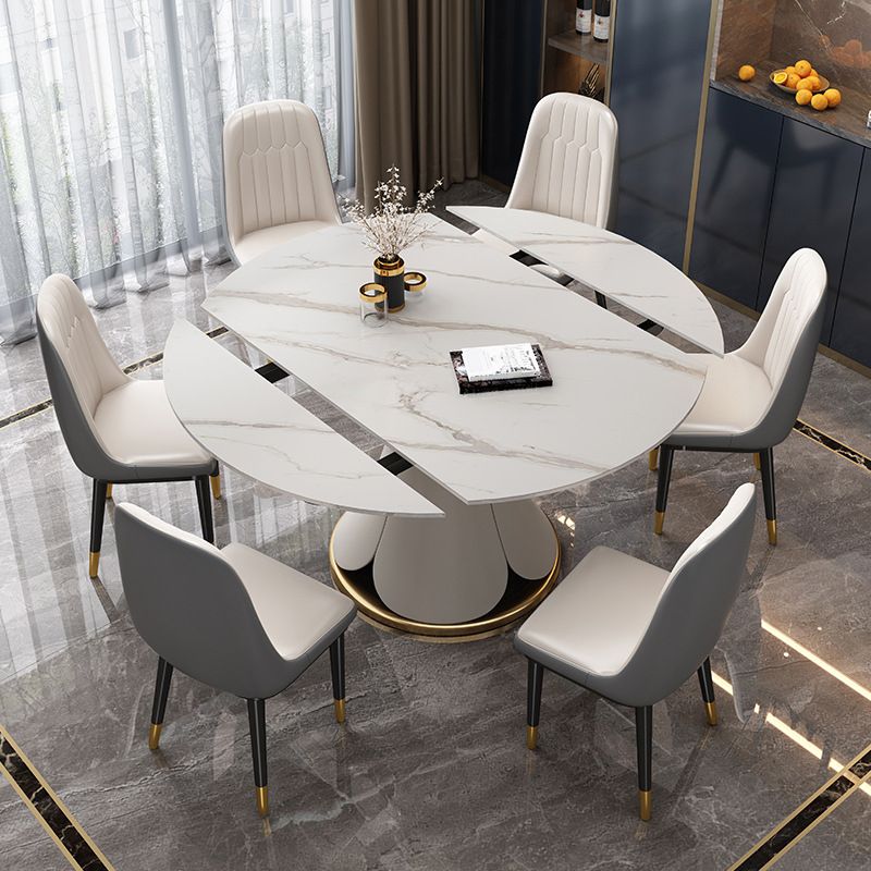 Modern Style Dining Round Table Dining Stone Table for Kitchen