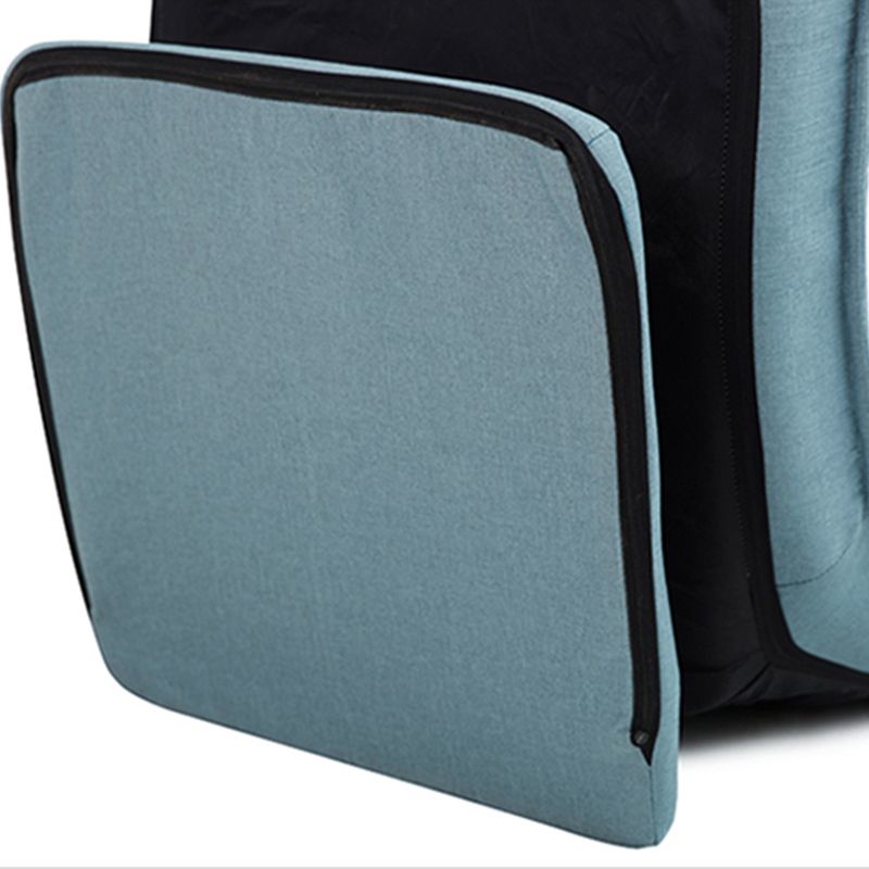 Modern Armless Chair, Cotton Blend Upholstered Accent Chair, 20"(W) X 23"(D) X 33"(H)