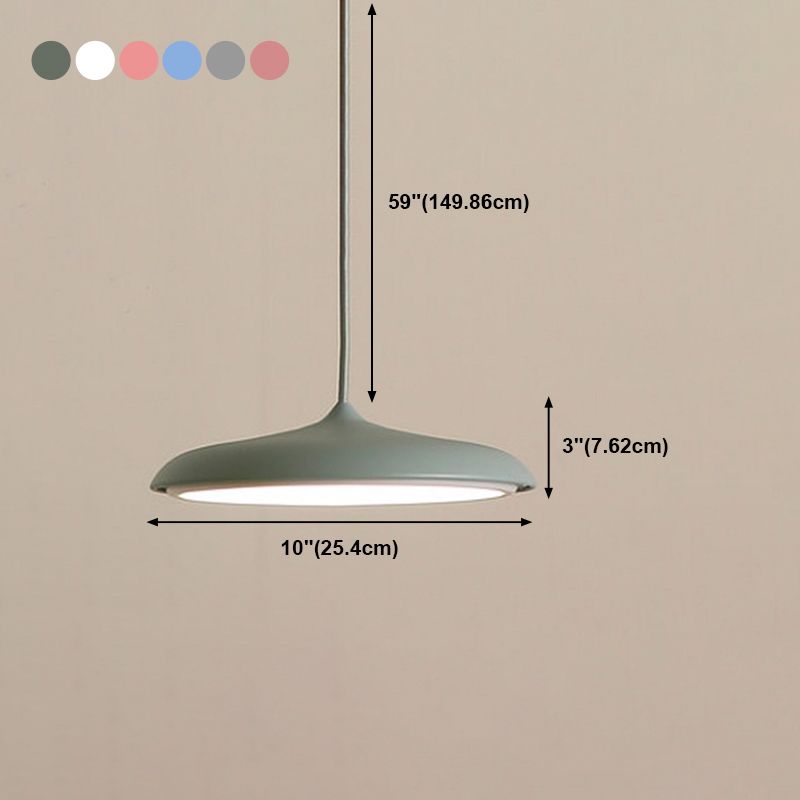 Dining Room Ceiling Pendant Light Metal Nordic LED Suspension Pendant Light