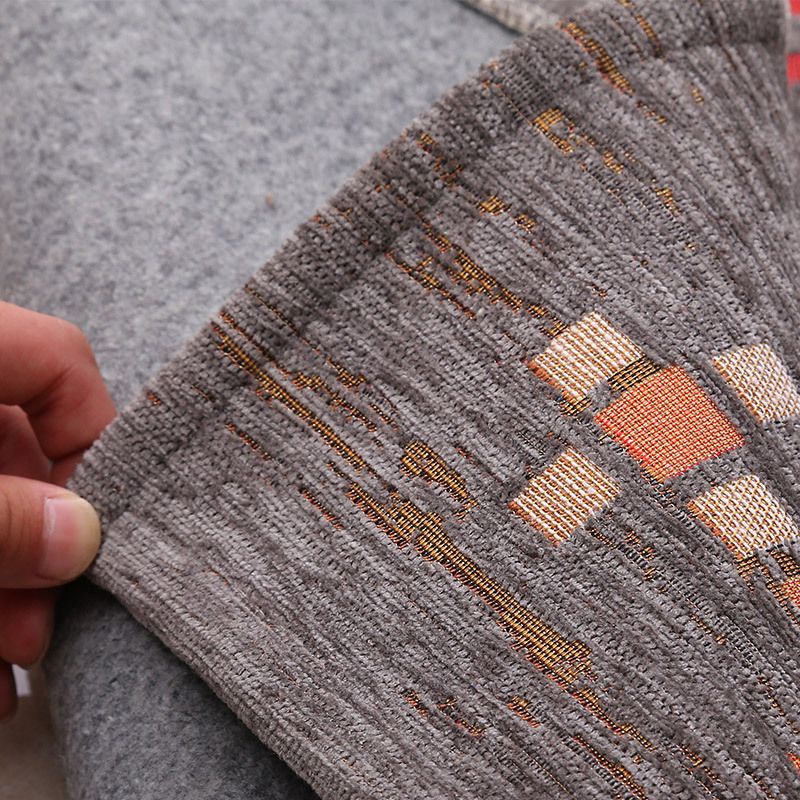 Veelkleurig abstract patchwork tapijt polyester nostalgie tapijt vlekbestendig antislip machinewasbaar tapijt voor woondecoratie