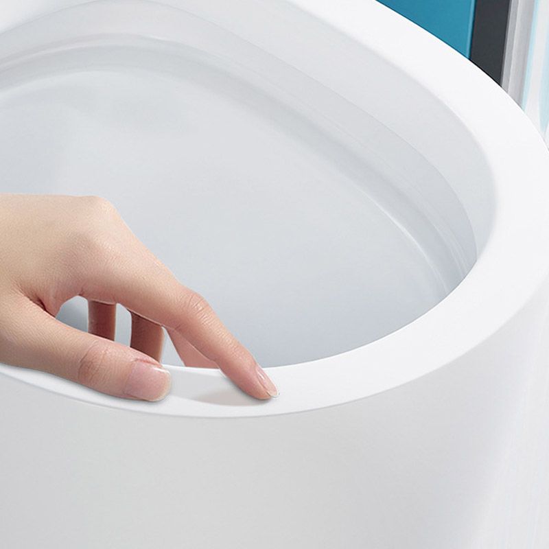 Traditional All-In-One Toilet Bowl Floor Mounted White Urine Toilet for Bathroom