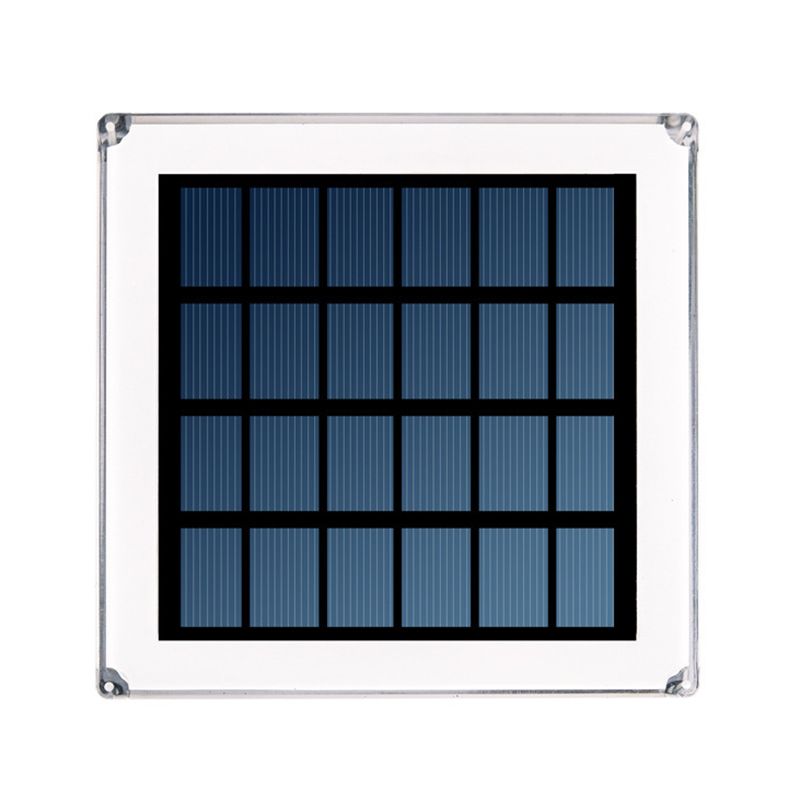 Black Waterproof Outdoor Lights Square Pillar Lamp for Garden