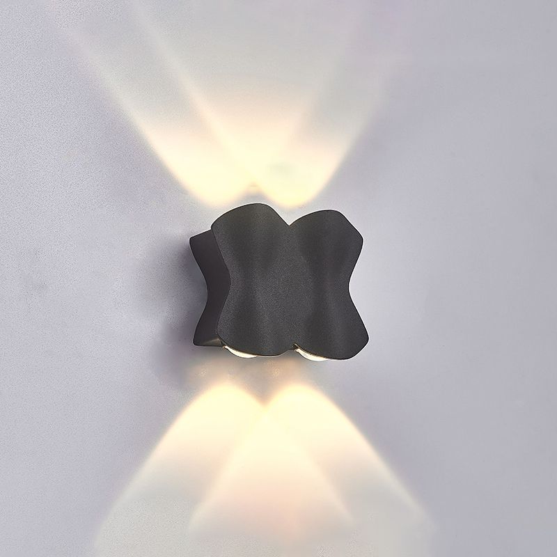 Golven multi lights wand gemonteerd licht aluminium moderne stijl led wand sconce