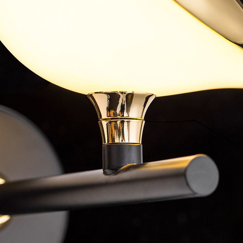 Modern Style Bird Shaped Sconce Light Fixtures Metal Multi Lights Wall Mounted Lighting