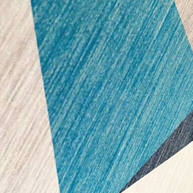 Abstract Area Rug Polyester Ink Painting Rug Non-Slip Backing Carpet for Living Room