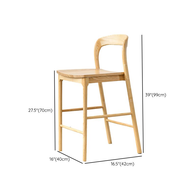 Natural Colour Bar Table Set 1/2/3 Pieces Industrial Rectangle Solid Wood Bar Set