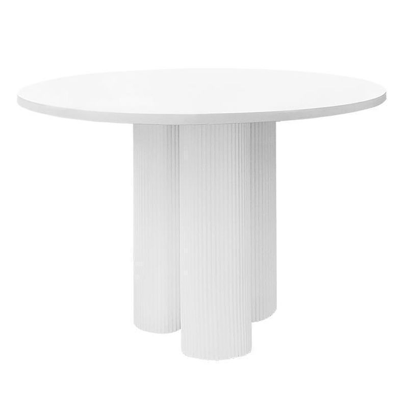 Living Room Contemporary Dining Table Round Dining Table with Pedestal Base