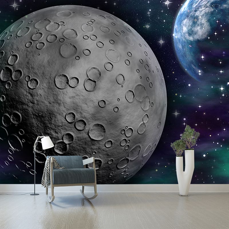 Planet Environmental Wall Mural Wallpaper Planets Living Room Wall Mural