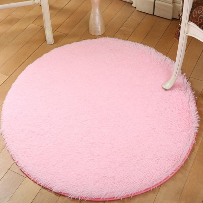 Camel Casual Rug Blending Solid Color Rug Non-Slip Backing Rug for Living Room