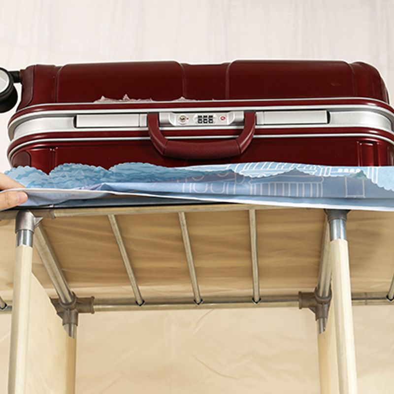 Stainless steel Frame Wardrobe Armoire Modern Home Wardrobe Cabinet