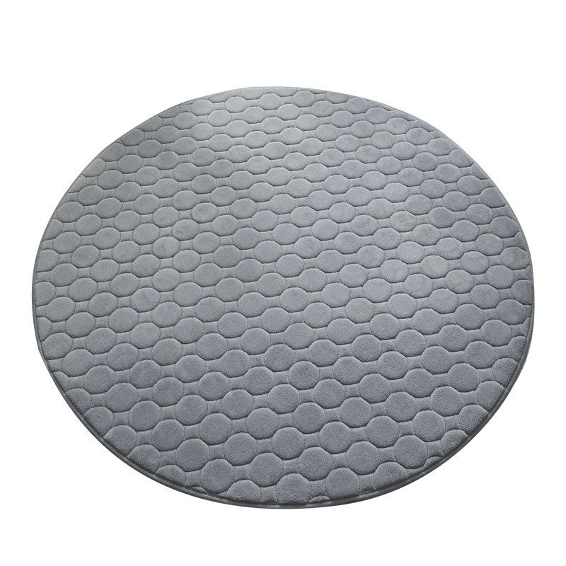 Chique woonkamer tapijt vaste kleur polyester gebied tapijt niet-slip achterste backing area tapijt