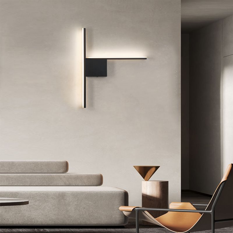 Nordic Modern Wall Sconce Light Living Room Simple LED Wall Mount Light Fixture