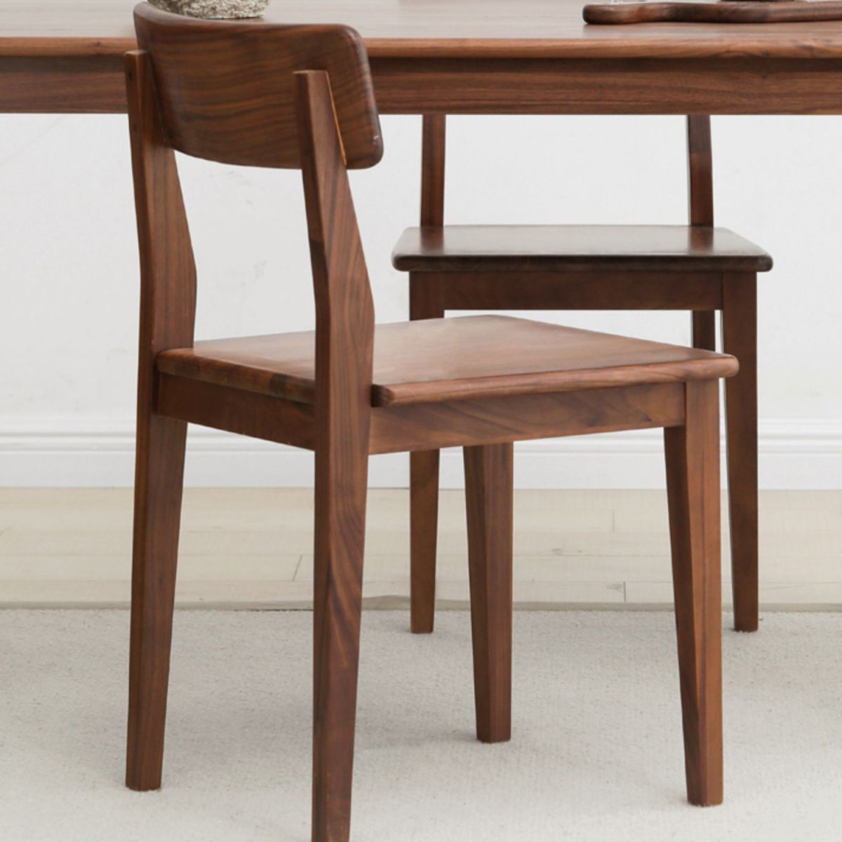 Dining Room Armless Dining Chair Home Open Back Dining Chair