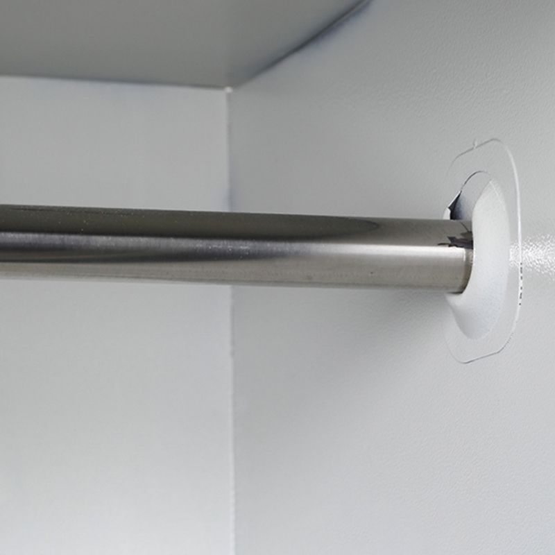 Metal Contemporary Cabinet for Home White Steel Storage Cabinet