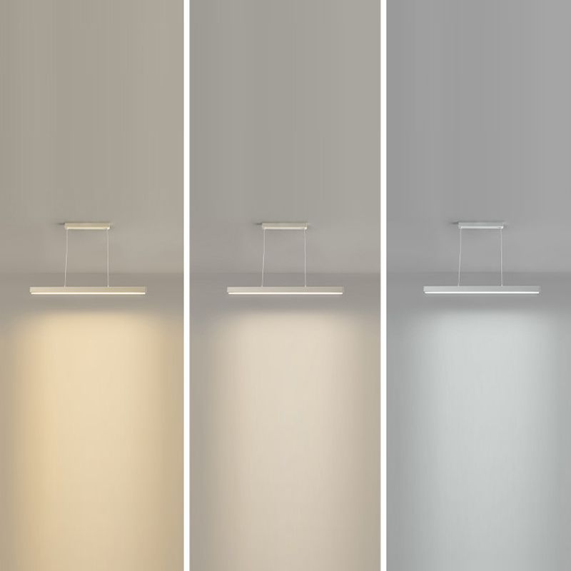 LED Kitchen Island Lighting Contemporary Black/White Ceiling Light for Home