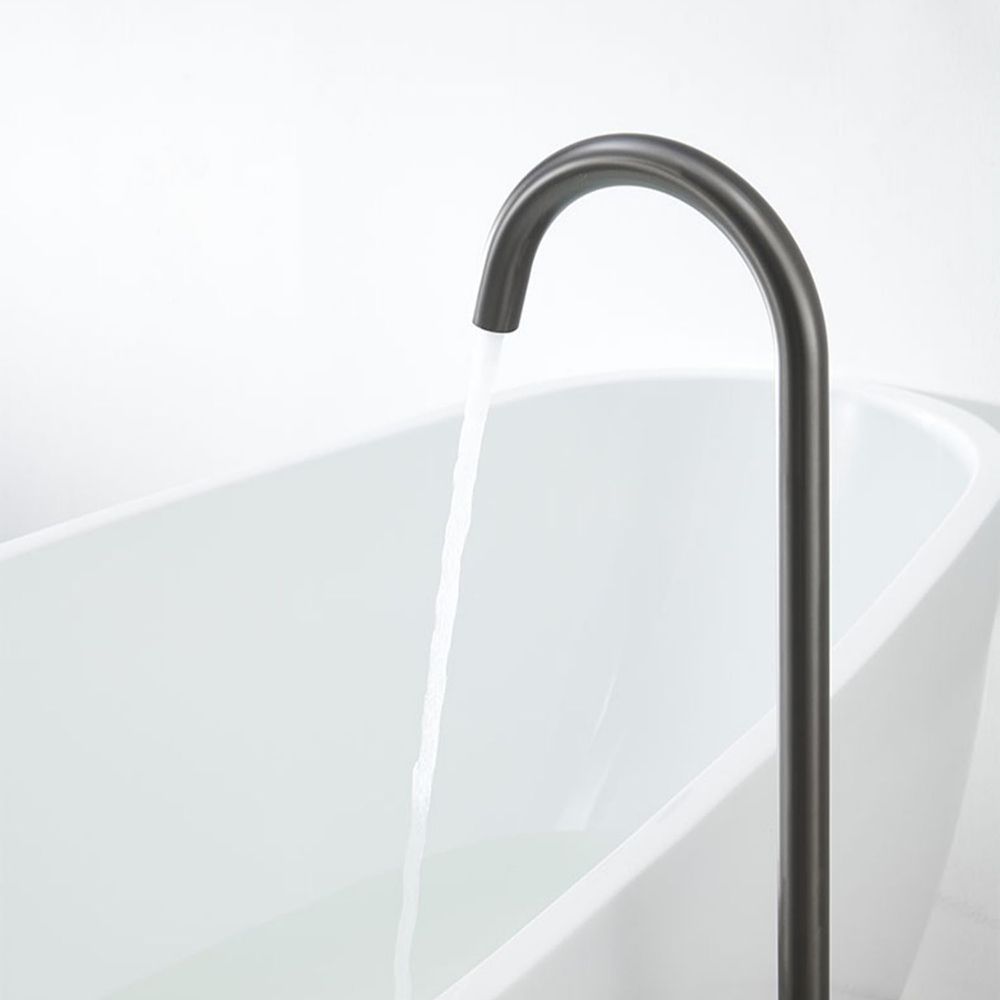 Floor Standing Faucet Industrial Style Handle Bathtub Faucet