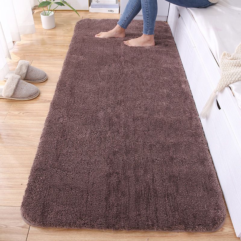 Meerkleurig modern tapijt gemengd massief kleurengebied tapijt niet-slip achterste rug gemakkelijk verzorging binnen vloerkleed voor slaapkamer