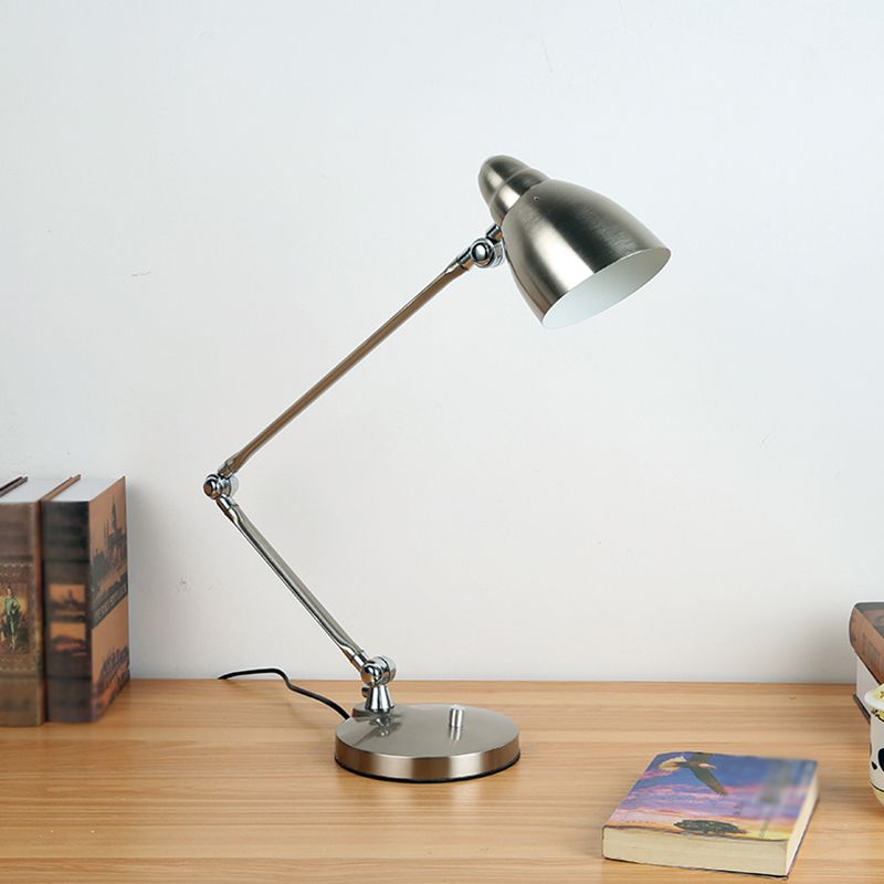 Postmoderne decoratieve bureaulamp Modern stalen tafellicht voor kantoorbed
