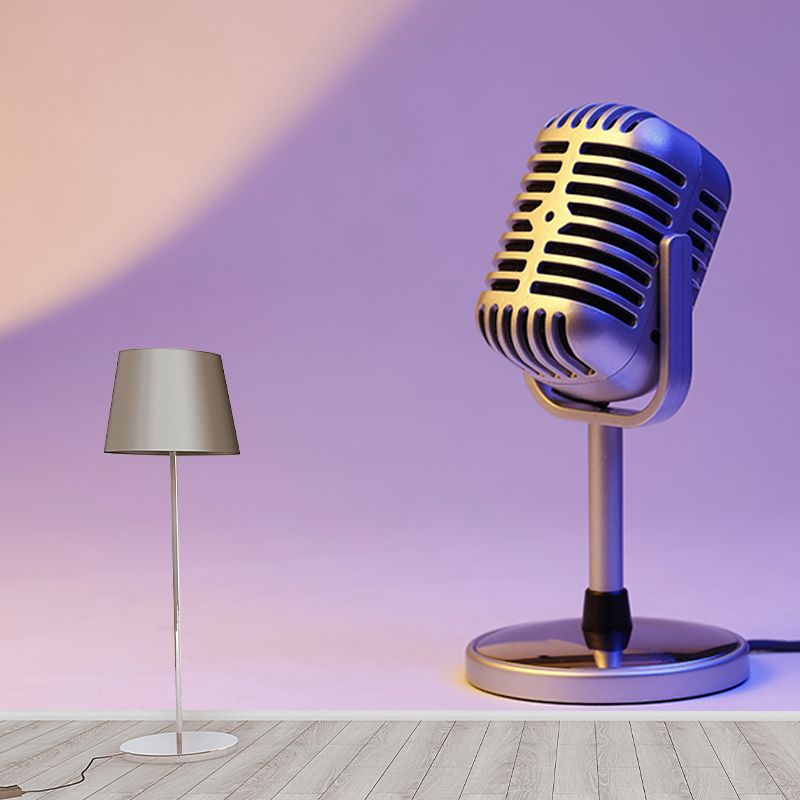 Photography Stain Resistant Mural Wallpaper Music Lovers Living Room Wall Mural