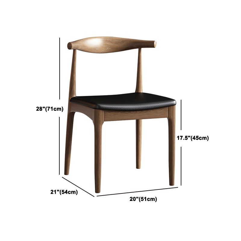 Modern 1/5 Pieces Dining Set Rectangle Pine Wood Dining Table for Cafe