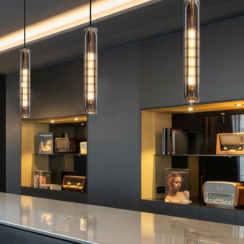 Moderner Luxusstil Hängsbeleuchtung mit einstellbarem Kabelkristall 1 Light Pendell Light Kit