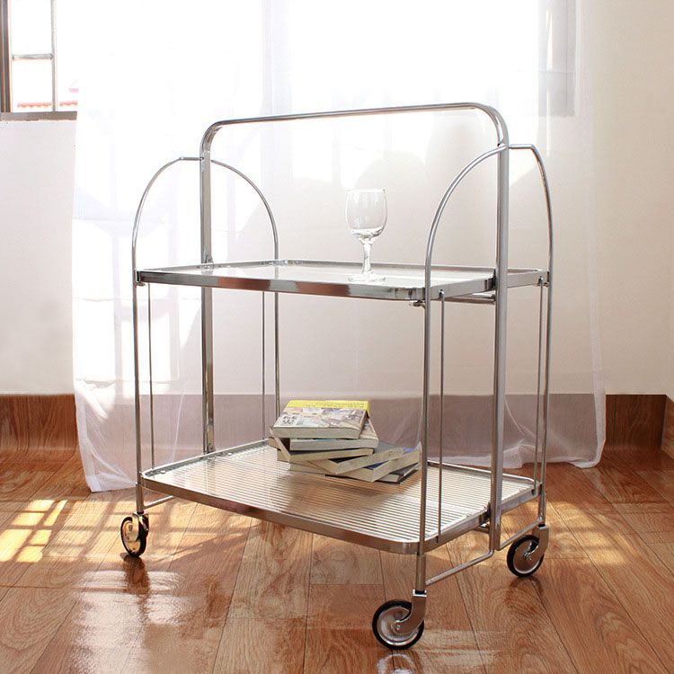 29.53" Tall Contemporary Style Side End Table Glass Sofa Side Accent Table