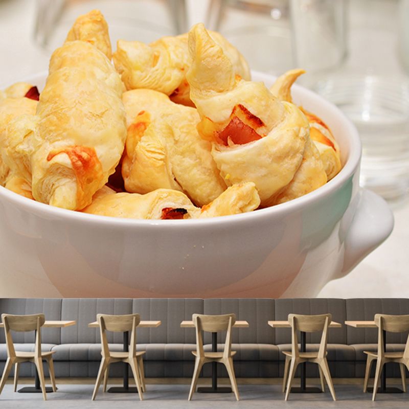 Commercial Cake Shop Mural Wallpaper Sweet Dessert Wall Decor, Personalized Size