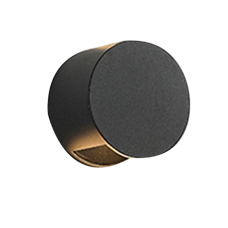 Nordic Style Aluminum Wall Light Circle Shape LED Wall Lamp for Outdoor