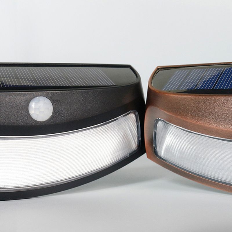 Interior LED Wall Mount Fixture in Black / Brown Finish Minimalist Wall Lighting