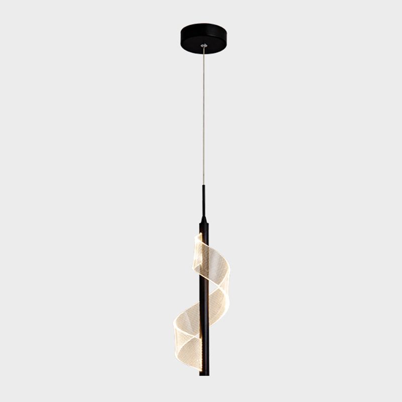 Stile moderno a led in metallo Luce a sospensione per soggiorno per soggiorno sala da pranzo