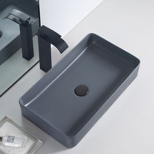 Rectangular Trough Bathroom Sink Modern Trough Bathroom Sink