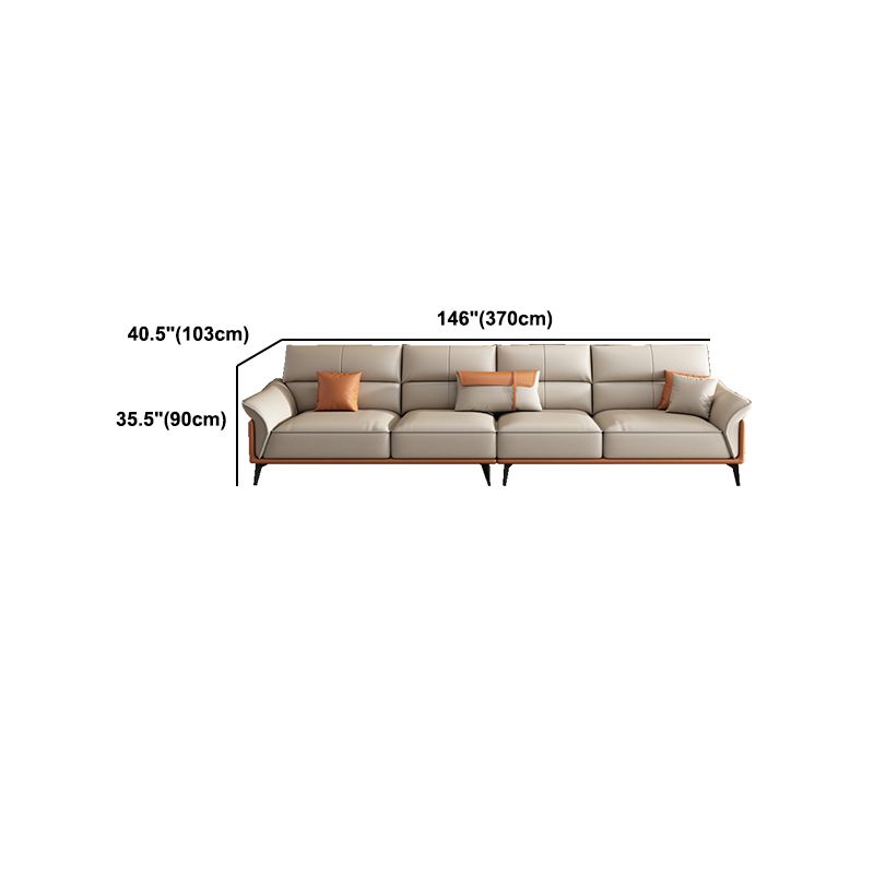 Folding Armrest Cushioning Back Leather Sofa Bed Sponge Cushion Filling Sofa