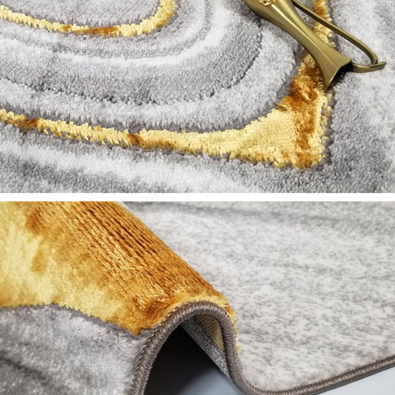 Minimalist Living Room Rug Multi-Color Oriental Pattern Area Carpet Synthetics Pet Friendly Easy Care Rug