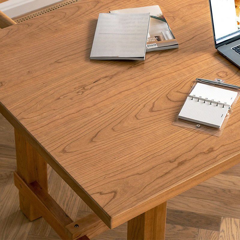 Industrial 1/4/6 Pieces Dining Set Rectangle Pine Wood Dining Table for Dining Room