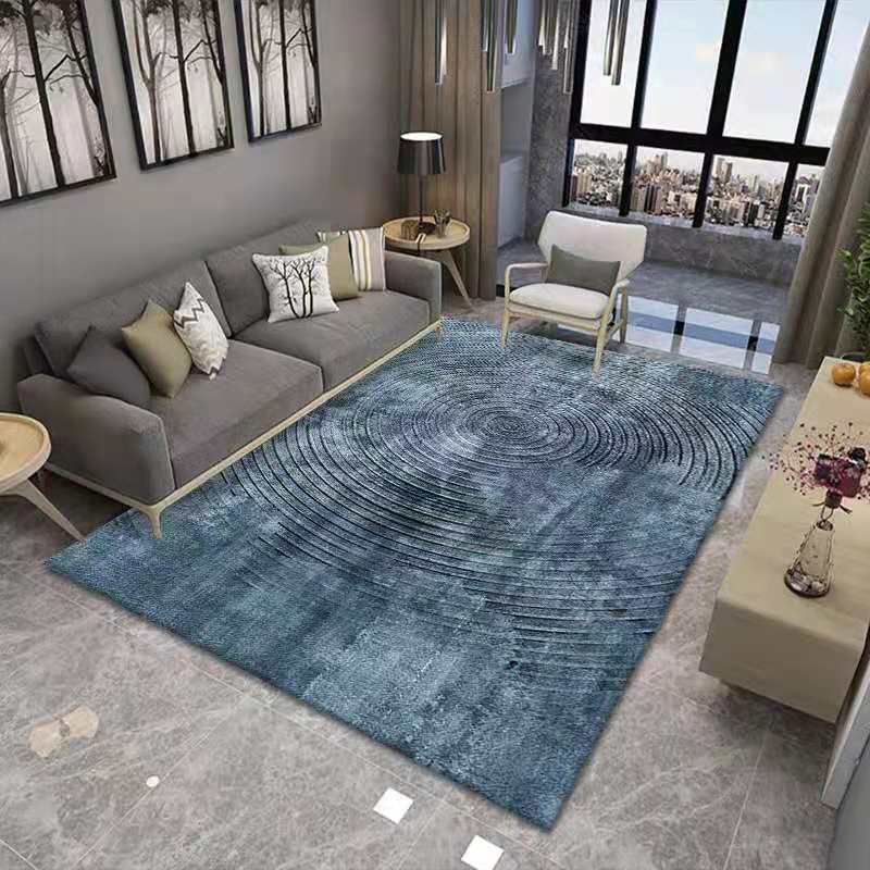 Contemporary Harlequin Print Carpet Polyester Indoor Rug Washable Rug for Home Decoration